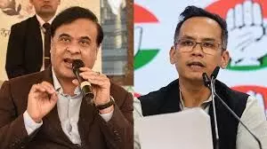 Himanta Biswa Sarma Accuses Gaurav Gogoi of Foreign Ties Himanta Biswa Sarma Accuses Gaurav Gogoi of Foreign Ties