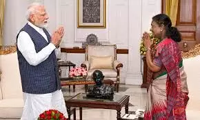 PM Modi Briefs President Murmu on Operation Sindoor Precision Strikes PM Modi Briefs President Murmu on Operation Sindoor Precision Strikes