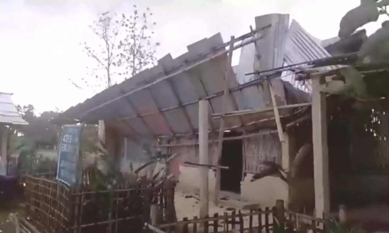 Storm wreaks havoc at school in West Karbi Anglong Storm wreaks havoc at school in West Karbi Anglong