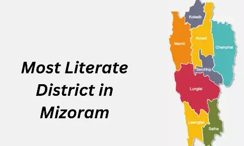 Mizoram Tops National Literacy Chart Mizoram Tops National Literacy Chart