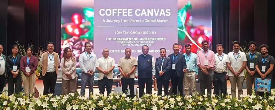 Nagaland showcases coffee potential at Coffee Canvas’ event Nagaland showcases coffee potential at Coffee Canvas’ event