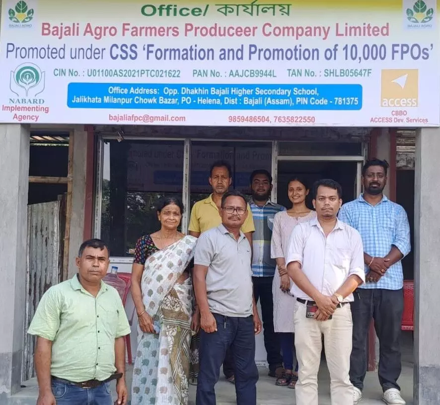 Bajali Agro FPC Gets ₹6 Lakh Nabkisan Credit to Boost Assam Agribusiness Bajali Agro FPC Gets ₹6 Lakh Nabkisan Credit to Boost Assam Agribusiness