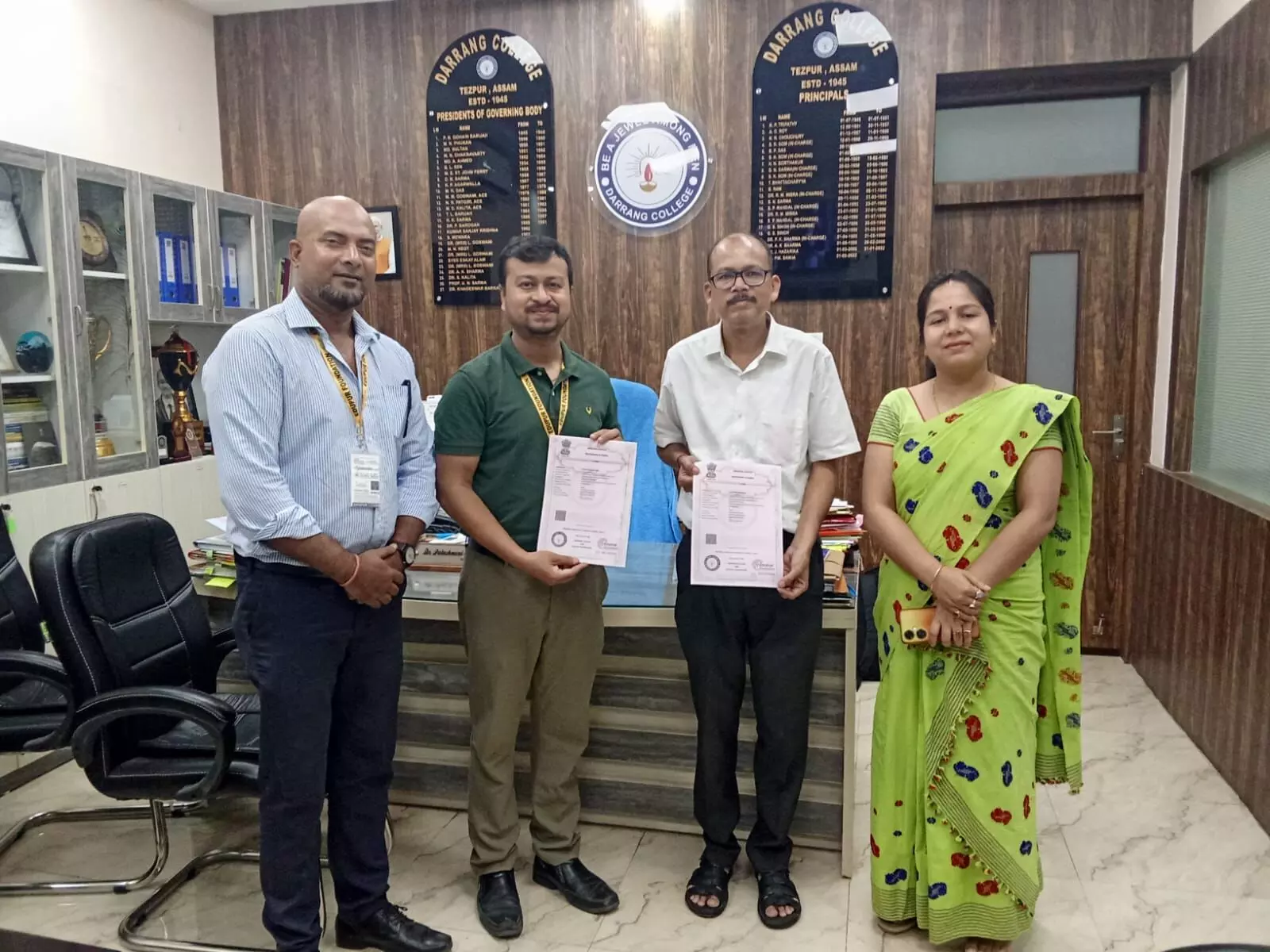 Darrang College (Autonomous) signs MoU with Edupur Foundation Darrang College (Autonomous) signs MoU with Edupur Foundation