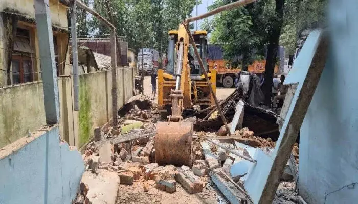 Massive eviction drive launched in Goalpara Massive eviction drive launched in Goalpara