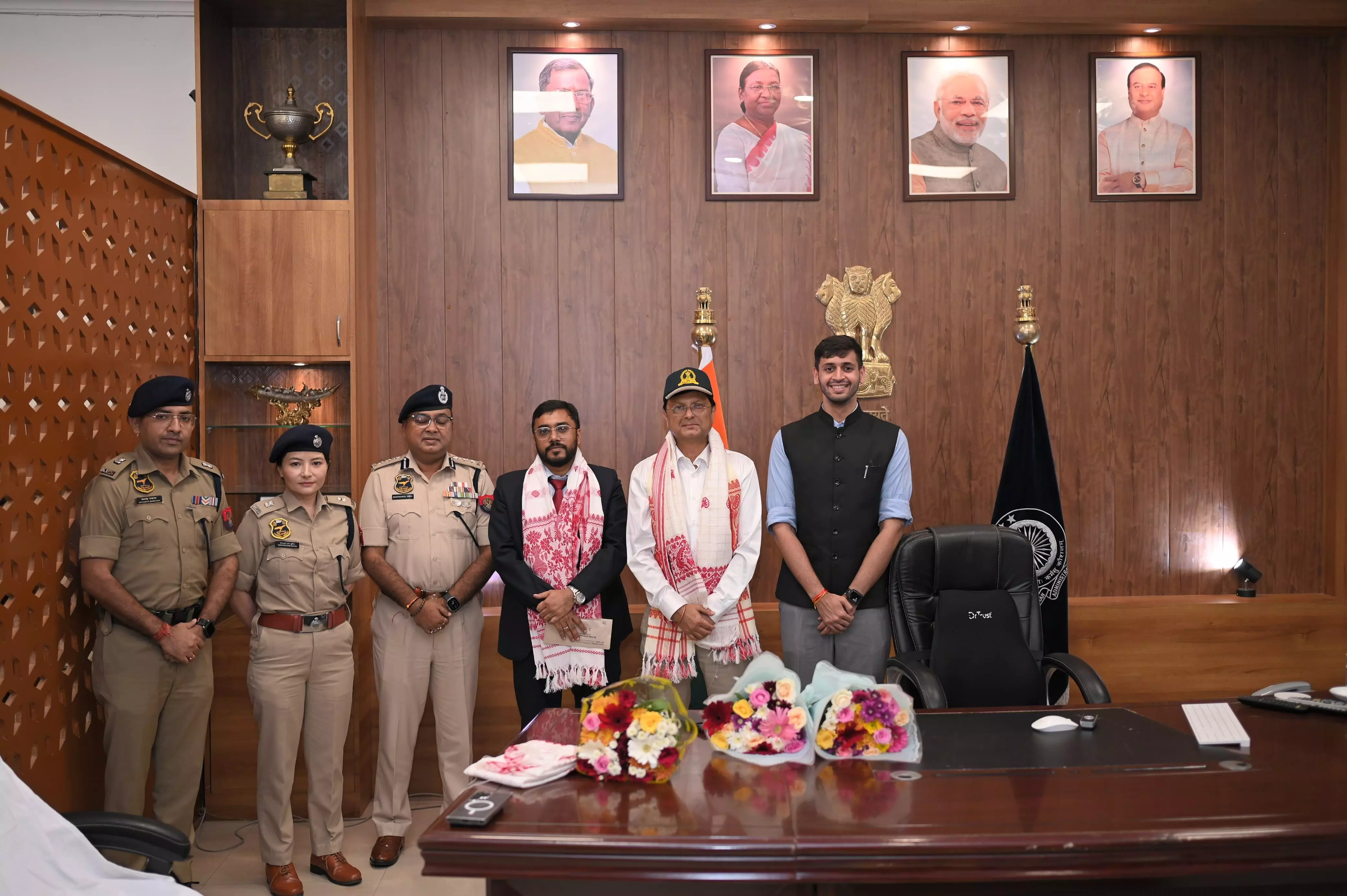 Newly appointed DC Debashish Sarma takes charges at Nagaon Newly appointed DC Debashish Sarma takes charges at Nagaon