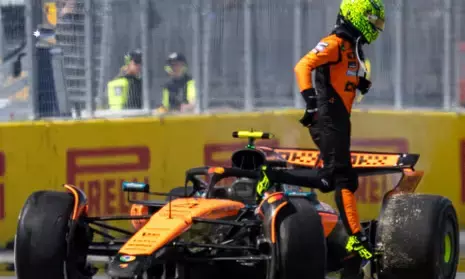 McLaren play it cool after Lando Norris and Oscar Piastri collide McLaren play it cool after Lando Norris and Oscar Piastri collide