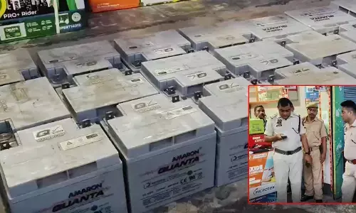 21 Stolen Batteries Recovered Near Rupsi Airport 21 Stolen Batteries Recovered Near Rupsi Airport