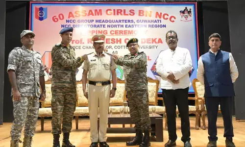 VC, Cotton University Conferred the Rank of Honorary Colonel in NCC VC, Cotton University Conferred the Rank of Honorary Colonel in NCC