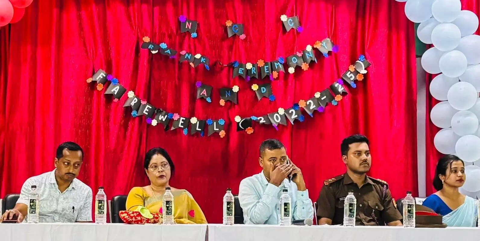 NCC Rank Ceremony Organised at BHB College NCC Rank Ceremony Organised at BHB College