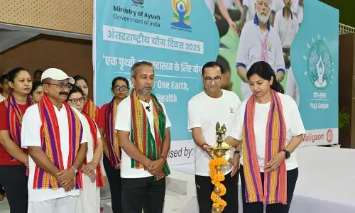 NFR Celebrates 11th International Day of Yoga Across Divisions NFR Celebrates 11th International Day of Yoga Across Divisions