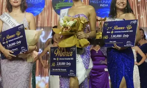 Longku Komal Crowned Miss Universe Arunachal Pradesh 2025 Longku Komal Crowned Miss Universe Arunachal Pradesh 2025