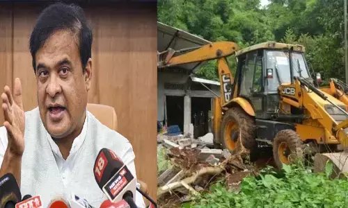 Assam CM Vows Aggressive Eviction Drive to Reclaim Land Assam CM Vows Aggressive Eviction Drive to Reclaim Land