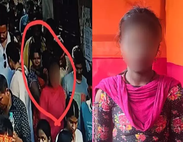 Woman thief arrested for theft at Ambubachi Mela Woman thief arrested for theft at Ambubachi Mela