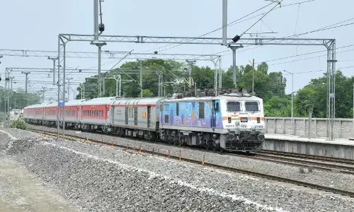 Dibrugarh–New Delhi Rajdhani Now Fully Electrified Dibrugarh–New Delhi Rajdhani Now Fully Electrified