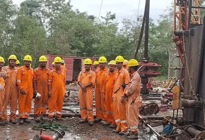 ONGC Successfully Caps Gas Well Blowout in Sivasagar ONGC Successfully Caps Gas Well Blowout in Sivasagar