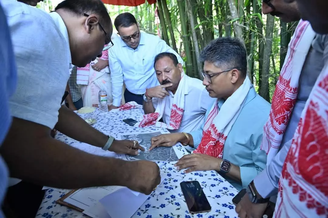 Minister Pijush Hazarika chairs review   meeting in Sonitpur