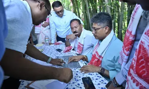 Minister Pijush Hazarika chairs review meeting in Sonitpur Minister Pijush Hazarika chairs review meeting in Sonitpur