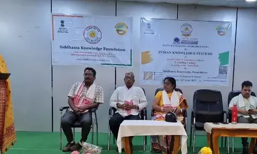 Faculty training workshop on IKS held at Lumding College Faculty training workshop on IKS held at Lumding College