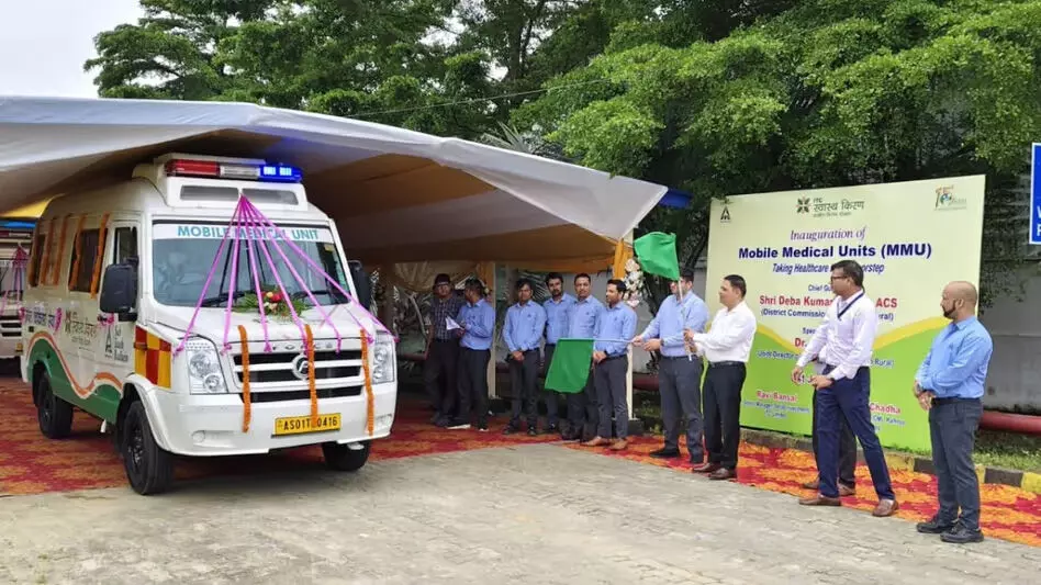 Kamrup DC Flags Off Mobile Medical Units to Boost Rural Healthcare Kamrup DC Flags Off Mobile Medical Units to Boost Rural Healthcare