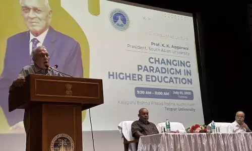 Tezpur University organizes Lecture on Changing Paradigm in HE Tezpur University organizes Lecture on Changing Paradigm in HE