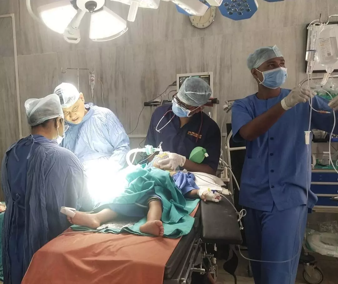 Critical surgery done by Composite Hospital SSB