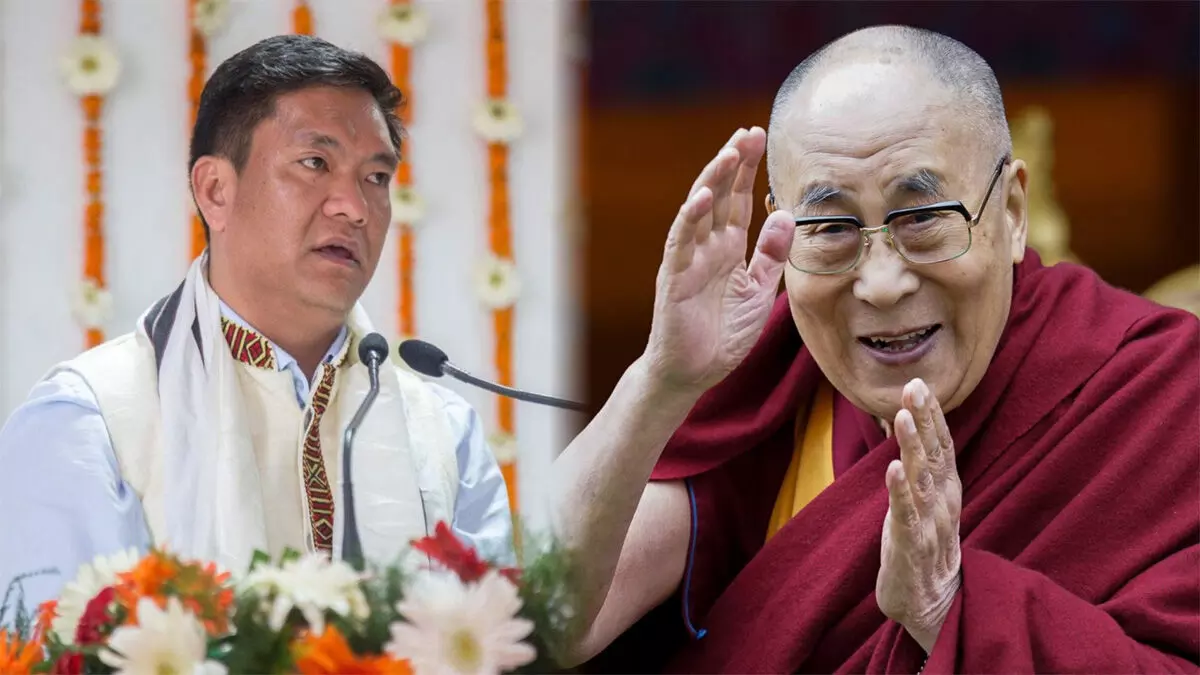 Pema Khandu Backs Bharat Ratna for Dalai Lama Pema Khandu Backs Bharat Ratna for Dalai Lama