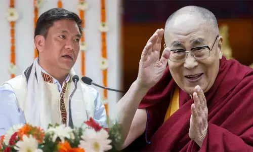 Pema Khandu Backs Bharat Ratna for Dalai Lama Pema Khandu Backs Bharat Ratna for Dalai Lama