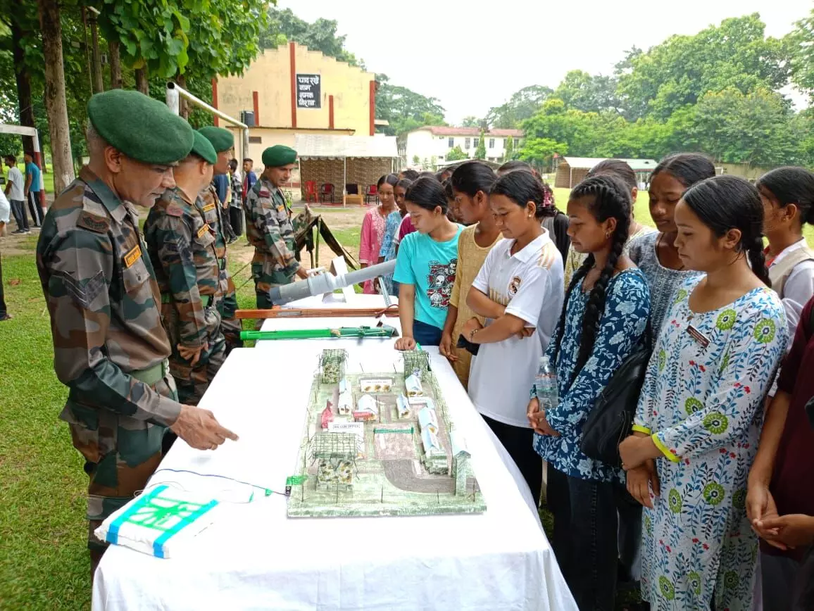 Assam Rifles organizes A Day with Company Commander at Lokra Assam Rifles organizes A Day with Company Commander at Lokra