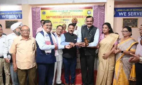 New executive body of Nagaon Lions Club takes charge of office