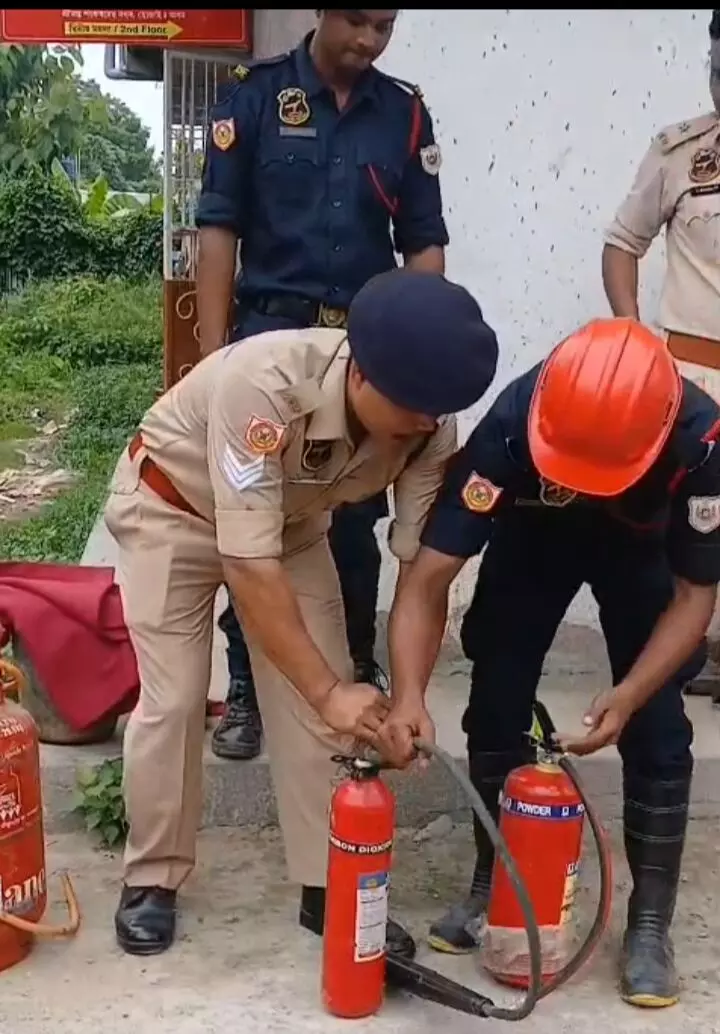 One day awareness programme on disaster management at Hojai One day awareness programme on disaster management at Hojai