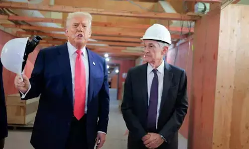 Trump tussles with Jerome Powell on rare visit to Federal Reserve Trump tussles with Jerome Powell on rare visit to Federal Reserve